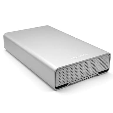 Avolusion PRO-G1 Series 8TB USB 3.2 Gen 2 (10Gbps) USB-C External Hard Drive w/USB HUB for Windows or MacOS Desktop PC/Laptop (Silver)