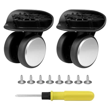 Toofire Wheels Replacement Kit for Samsonite Freeform Hardside Carry On Suitcase Luggage(2 Pack)