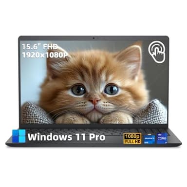 Dell 2026 15.6'' FHD Touchscreen Laptop Computer - 32GB RAM, 1TB SSD, 13th Gen Intel 10-Core i7-1355U Processor, Numeric Keypad, HDMI, Wi-Fi 6, Windows 11 Pro - DC15250 for Business & Students