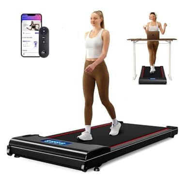 NeoSilent Walking Pad Under Desk Treadmill for Home with BLDC Core and Extra-Large Belt, App and Remote Control,Compact and Portable