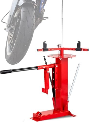 Parts-Diyer Manual Tire Changer with Bead Breaker, Heavy Duty Portable Tire Changing Tool for 4"–16.5" Tires, No Power Required, for ATV, Lawn Equipment, Cars & Light Trucks