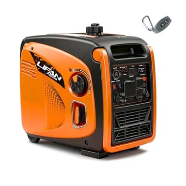 LIFAN 4800W Dual Fuel Inverter Generator with Electric Remote Start, Super Quiet 58dB Portable Power Supply, RV Ready 30A TT-30R for Camping & Home Backup, EPA Certified 49-State Model