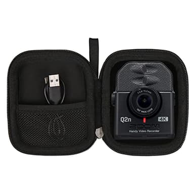 Aproca Hard Storage Carrying Travel Case for Zoom Video Recorder (Q2n-4K) (Black-Promotion)