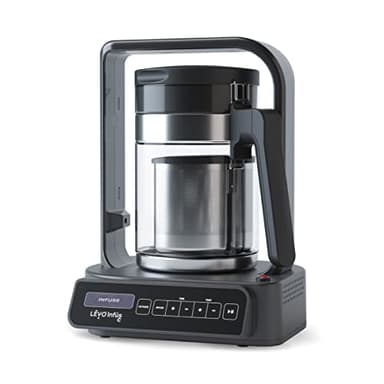 LEVO C - Large Batch Herbal Oil Infusion Machine - Botanical Extractor - Herb Decarboxylator & Oil Infuser - Edible Infusion Maker - For Infused Gummies, Tinctures, Brownies & More - Licorice Black