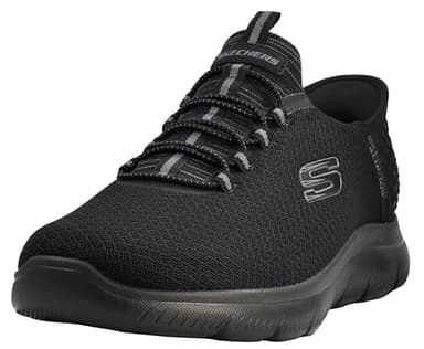 Skechers Men's Summits High Range Hands Free Slip-in Sneaker, BBK, 12 Wide