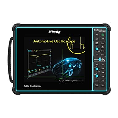 Micsig Oscilloscope SATO1004, Portable Handheld Automotive Oscilloscope with 4 Channels 100Mhz Bandwidth 1GSa/s Sampling Rate, 8" Touch Screen Tablet Oscilloscope