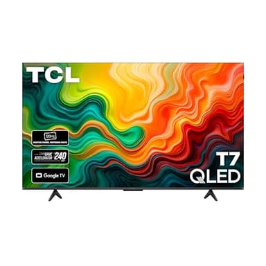 TCL 55 Inch Class T7 Series | 4K QLED HDR | 55T7, 2025 Model | 120HZ Refresh Rate High Brightness Smart Google TV Dolby Atmos Audio | Voice Remote Alexa Gaming Streaming Television
