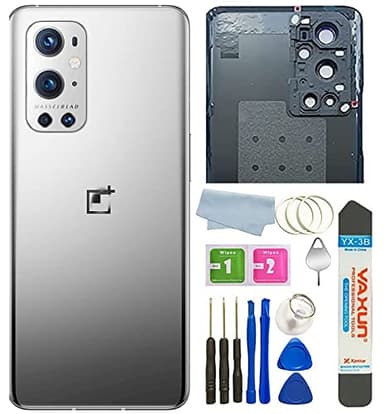 yuzhiyong 9 pro Back Cover Glass Replacement for OnePlus 9 Pro 5G 6.7inch LE2121 Back Glass(NOT for Oneplus 9/9R Back Glass) (Morning Mist)