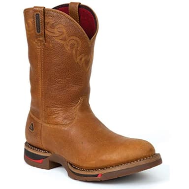 Rocky Men's Long Range Round Toe, Dessert Tan, 9.5 M US