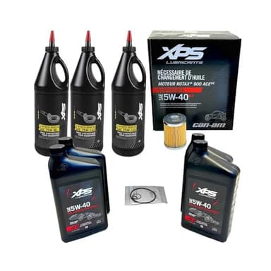 Can Am Maverick X3 5W40 Oil Change Kit W/Gear Oil #Ac-X3-Fsok540
