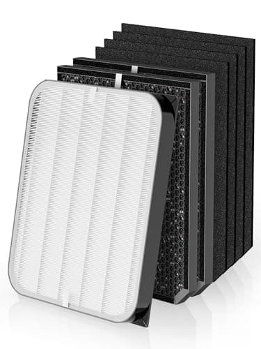 3500 Replacement Filters Compatible with Air Doctor 3000 Serie Air Purifier, fits Model 3000 3500 3500i, 1 Efficiency Filter + 2 VOCs Filter + 4 Pre-Filters, Compare to ADF3001 ADF3002 ADF3003