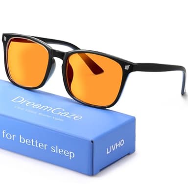 livho High Tech Blue Light Glasses - Advanced Blue Light Blocking Computer Glasses - Screen Fatigue & UV Protection