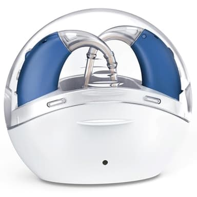 Soundure Hearing Aids for Seniors with Intelligent Noise Reduction Technology - Comfortable wearing for Seniors and for People with Severe Hearing Loss - Rechargeable Hearing Aid for women & men - Over the ear Hearing Amplifier for seniors - OTC Hearing Aid, One-Button Operation