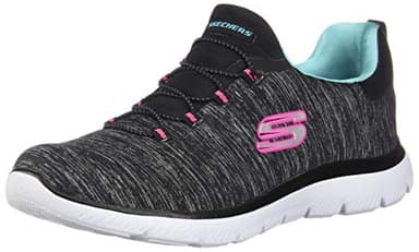 Skechers Women's Summits-Quick Getaway Shoe, Bklb, 7 M US