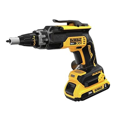 DEWALT 20V Max Drywall Screwgun with (2) 2Ah Batteries and Charger (DCF630D2)