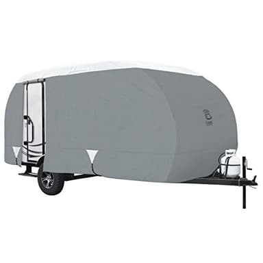 Classic Accessories Over Drive PolyPRO3 Deluxe R-Pod Travel Trailer Cover, Fits up to 17' 7" Long - Trailer Body Only