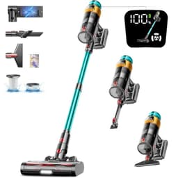 Cordless Vacuum Cleaner, 580W 48KPA 70Mins Vacuum Cleaners for Home, Stick Vacuum with Charging Dock Station, Anti-Tangle Wireless Vacumm, Rechargeable Cordless Vacuum for Pet Hair/Carpet/Hard Floor
