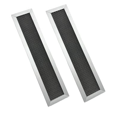 cdipkif (2 PACK) Compatible GE WB02X10943 WB02X35607 Charcoal Carbon Microwave Filters.2-1/2" X 11" X 3/8"