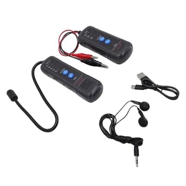 FAUOSWUK Advanced Circuit Tracer Underground Wire Break Locator Wire Tracer Electrical in Wall Underground Short Open Detection, Cable and Network Tester High nan