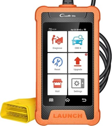 LAUNCH Creader Elite OBD2 Scanner Fit for Chrysler Dodge Jeep Ram,Full Systems Code Reader with All Resets,FCA Autoauth, Active Test,Battery Matching Bi-Directional Diagnostic Scan Tool