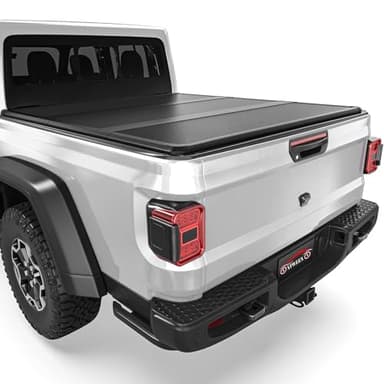 XTWEEX Hard Tri-fold Truck Bed Tonneau Cover Fits 2020-2026 Jeep Gladiator Fleetside (Not for Stepside) 5 FT (60") Bed