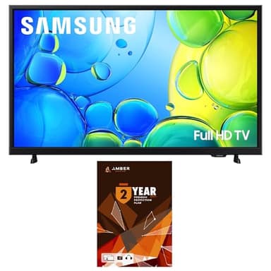 Samsung UN32F6000FFXZA 32 Inch FHD Smart TV with Mega Contrast with a 2 Year Amber Protection Plan (2025)