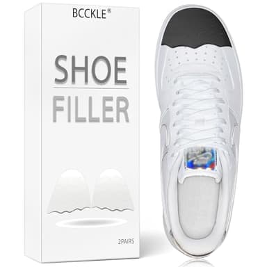 Shoe Fillers Inserts for Loose Shoes - Anti Slip Toe & Heel Pads with Ergonomic Design | Adjustable Insoles for Big Shoes Prevent Heel Slippage | Unisex Comfort.