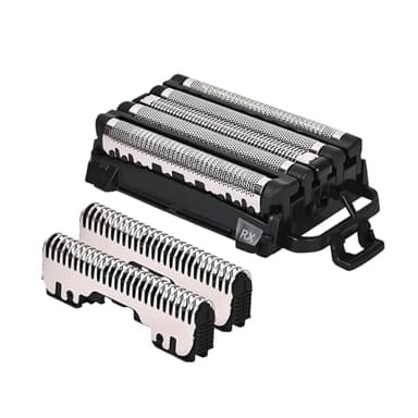 WES9032P Shaver Replacement Blades & Foil Compatible with Panasonic arc5 Shavers | Complete Replacement Kit for Models ES-LV9N, ES-LV95, ES-LV65, ES-XLV9C(1 Foil+2 Cutters)