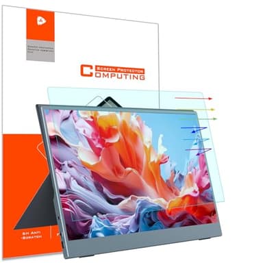 Anti Blue Light Portable Monitor Screen Protector for 16" ARZOPA/MNN/KYY/VILVA/ASUS/FANGOR/ViewSonic/QQH Portable Monitor 16:10, Eye Protection Blue Light Glare UV Blocking Shield Filter Film