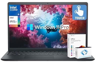 Dell Inspiron Business Laptop 2025-2026 Flagship, AI-Powered Computer, 15.6" FHD Touchscreen,10-Core Intel i5-1334U, 16GB RAM & 1TB Storage (512GB SSD +500GB Ext), Wi-Fi 6, Win 11 Pro, Lifetime Office