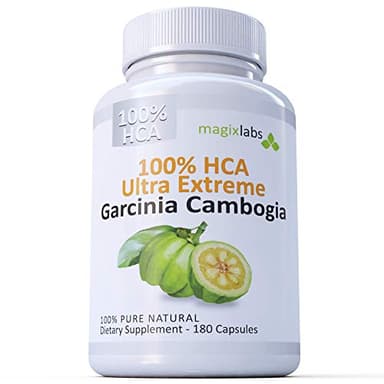 MagixLabs 100% HCA Ultra Extreme Garcinia Cambogia Extract – 100% Pure All Natural – The Ultimate Fast Action Supplement