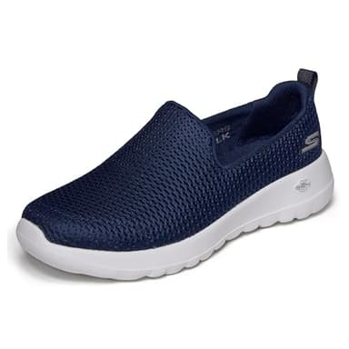 Skechers Women's Go Walk Joy Sneaker, Navy/White, 7