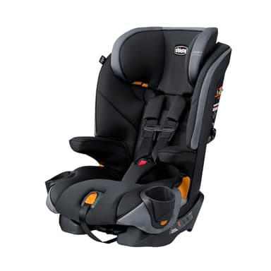 Chicco MyFit 2-in1 Harness Booster Car Seat, 5-Point Harness Car Seat and High Back Booster, for Children 26.5-100 lbs. | Iron/Black
