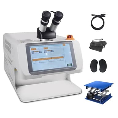 Ovsuqu Jewelry Welder Jewelry Laser Spot Welding Machine 60W/100W/150w/200w CCD Touch Screen MINI Portable Welders For Gold Silver Chain Ring DIY Jewelry Repair 220V (150 Watts)