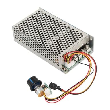 3000W PWM Motor Speed Controller 10-50V 100A DC Governor with Adjustable Frequency for Driving Brush Motors Treadmill Fan Dimming