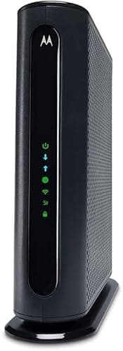 Motorola MG7550 Modem Wi-Fi Router Combo with Power Boost , Approved by Comcast Xfinity, Cox, Charter Spectrum-AC1900 Wi-Fi Speed(16x4 DOCSIS 3.0)-Renewed