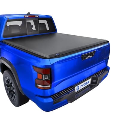 Tyger Auto T1 Soft Roll-up Truck Bed Tonneau Cover Compatible with 2022-2026 Nissan Frontier | 5' (60") Bed | TG-BC1N9057