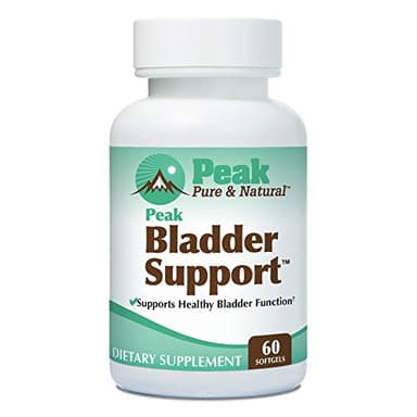 Peak Bladder Support by Peak Pure & Natural® for Overactive Bladder and Bladder Control | Go-Less™ for Urge Incontinence and Leak Accident Protection | Soylife® and EFLA® 940