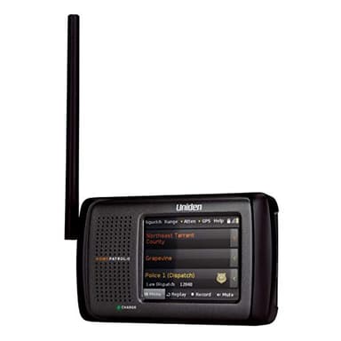 Uniden HomePatrol2 Color Touchscreen Simple Program Digital Scanner, TrunkTracker V and S,A,M,E, Emergency/Weather Alert, APCO P25 Phase 1 and 2, Quick Record and Playback (Renewed)
