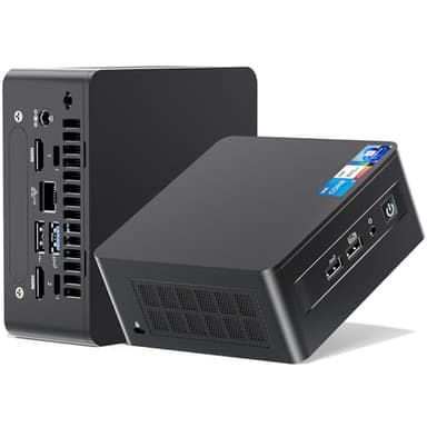 Intel NUC 13 Pro，For ASUS NUC13ANHi5 Pro Arena Canyon Mini PC, 13th Core i5-1340p, 16GB RAM & 512GB SSD, Win 11 Pro, Support 4K Quad Display, WiFi 6, VESA/Home/Business Mini Desktop Computer(NUC13ANH)