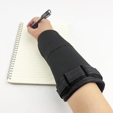 Wrist Weighted Gloves for Tremors - 1pcs Hand Weighted Utensils for Hand Tremors Writing Weights & Hand Strengthening Tools for Parkinson’s Essential Tremors Patients (1.1LB)
