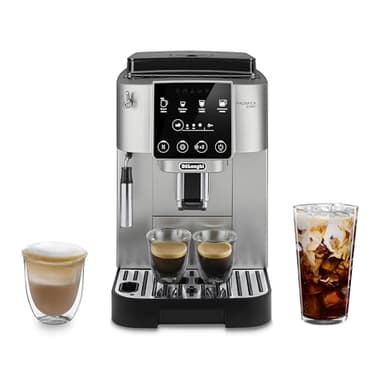 De'Longhi Magnifica Start Automatic Espresso Machine with Manual Milk Frother & Built in Grinder - 3 One-Touch Recipes, Easy-to-Clean, Home Barista Coffee Maker for Lattes, Cappuccino, Iced Coffee