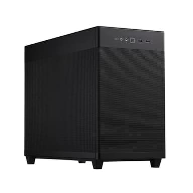 ASUS Prime AP201 Micro ATX PC Case, 33-Liter Compact Design, Pre-Installed Fans, Mesh Panel, Tool-Free Side Panels, 360mm Radiator Support, GPU Support up to 338mm, ATX PSU Compatible