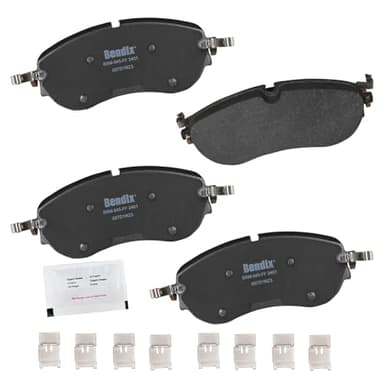 Bendix Priority1 CFM2401 Semi-Metallic Front Brake Pads for Audi Q4 e-tron 2023-2022, Q4 e-tron Sportback 2023-2022, Volkswagen ID.4 2023-2021