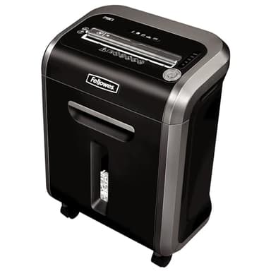 Fellowes ‎Powershred 79Ci 16-Sheet 100% Jam-Proof Heavy Duty Crosscut Paper Shredder Machine for Office and Home, Black/Dark Silver 3227919