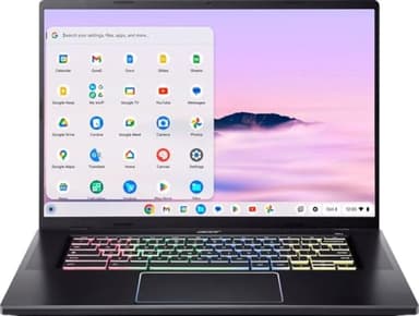 acer Chromebook Plus 516 GE CBG516-2H-59S4 – 16" WQXGA 120Hz Gaming Laptop, Intel Core 5 120U, 8GB LPDDR5, 256GB SSD, Wi-Fi 6E, RGB Keyboard, ChromeOS NX.KRVAA.001 (Renewed)
