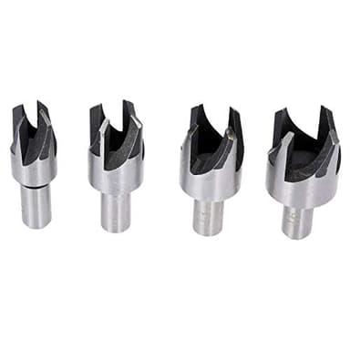 Drill Bits 4pcs Plug Cutter Bit Drill Hole Tool Furadeira Drill Perforator Power Tools S Pocket Hole Drill Bits Woodworking Tools