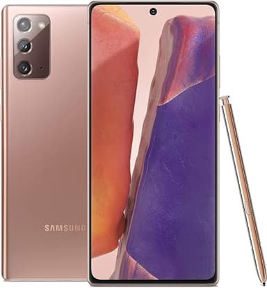 Samsung Galaxy Note 20 5G (128GB, 8GB) 6.7" AMOLED+, Snapdragon 865, Global 5G VoLTE (Fully Unlocked for AT&T, Verizon, Sprint, Metro) N981U (Mystic Bronze) (Renewed)