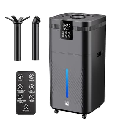 30L/7.93Gal Commercial Humidifier for Large Room 4200 sq ft, 3000mL/H Whole House Humidifiers with Supersized Cool Mist,Quiet Humidifiers for Bedroom, Home,Office, Plants, Warehouse