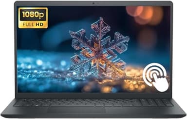 Dell Inspiron 15.6" FHD Touchscreen Business & Student Laptop, 32GB RAM 1.5TB Storage (1TB SSD+512GB SD Card), 8-Cores AMD Ryzen 7, Windows 11, Black